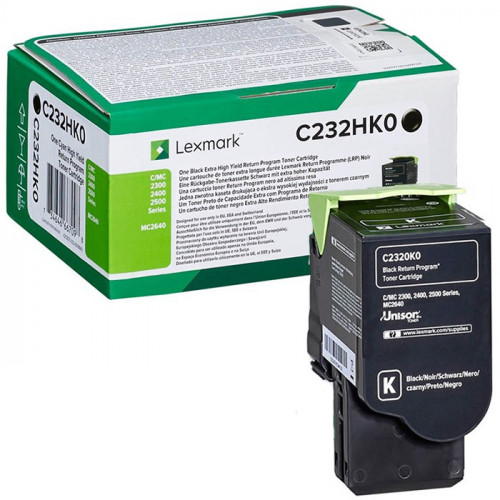 Lexmark C232HK0 black - originálny Lexmark C232HK0 black - originálny